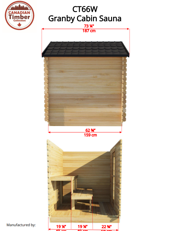 CT Granby Cabin Sauna