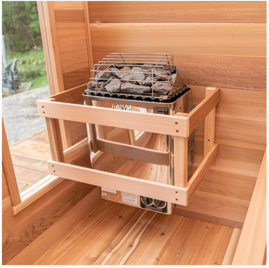 CT Georgian Cabin Sauna with Changeroom