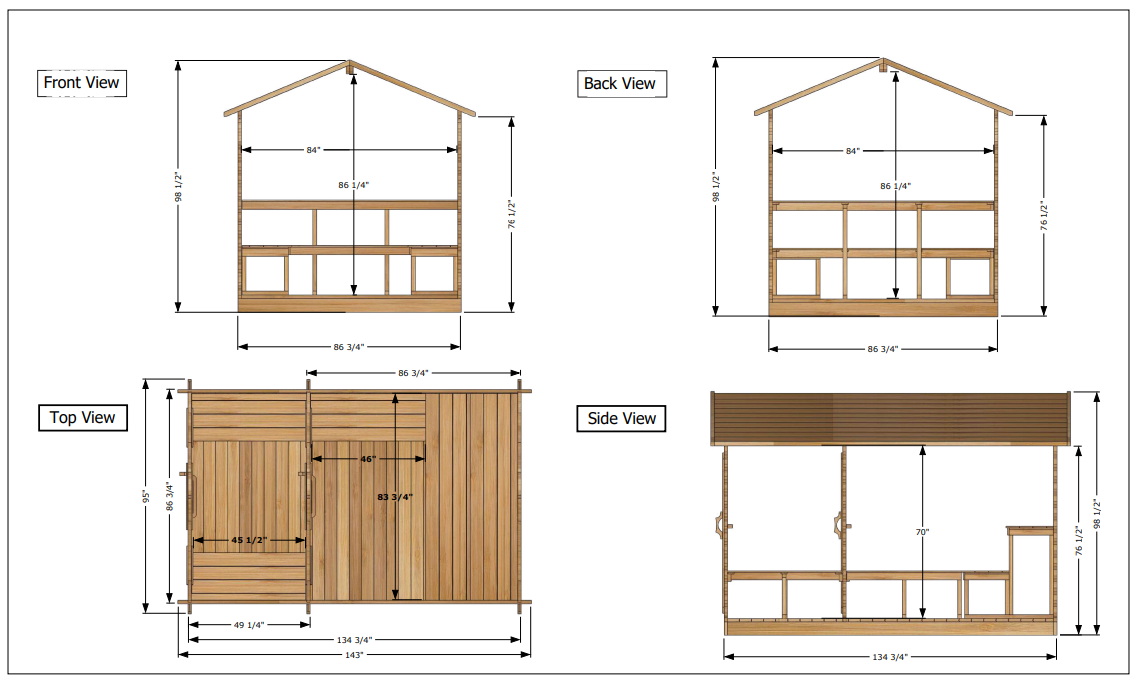 CT Georgian Cabin Sauna with Changeroom