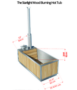 The Starlight Wood Burning Hot Tub